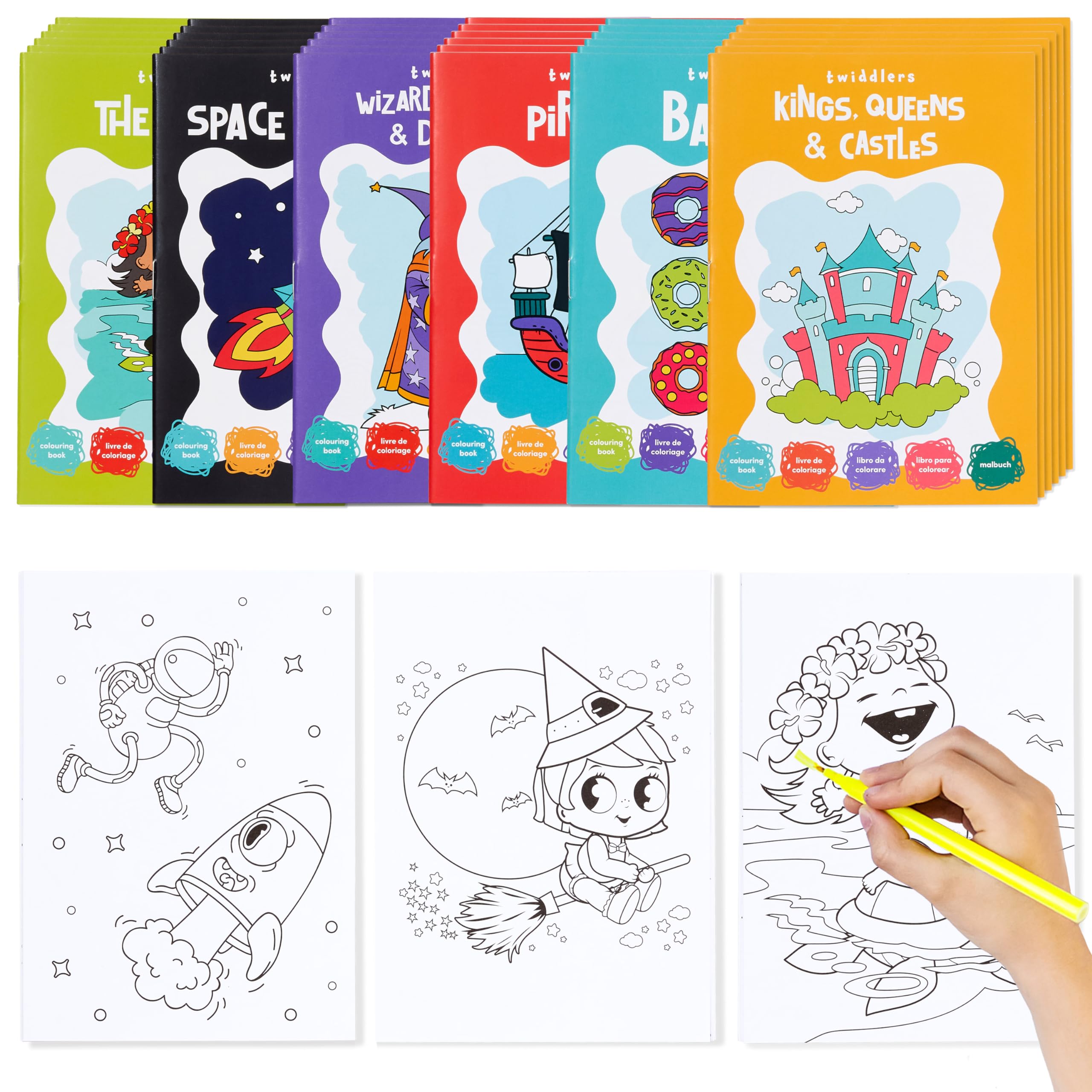Libro Para Pintar Con Agua Para Niños - Incluye Acuarelas Integradas, Pincel Y Postales, Temas Océano Y Animales